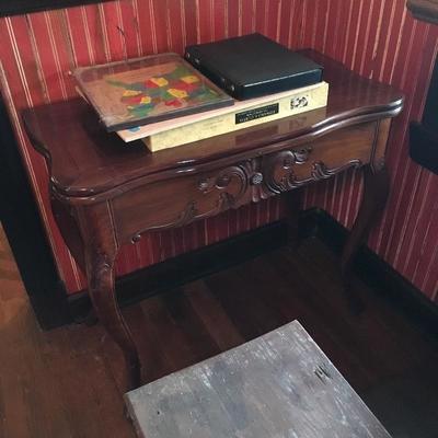 Card/game table - folds out