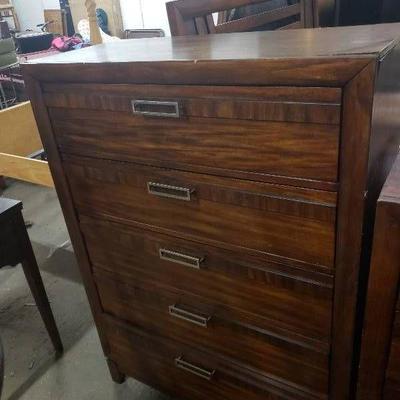 Upright Wood Dresser