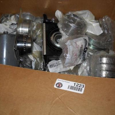 Box of Bearings and Misc Hardware