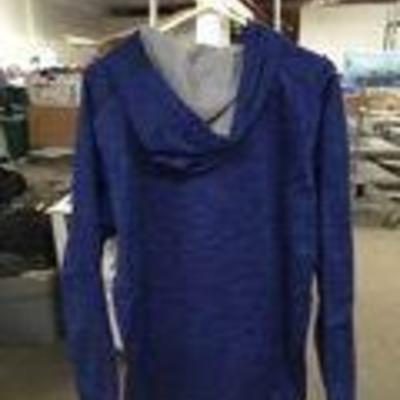 KC Royals Royal Blue Hooded Sweatshirt Sz Lg