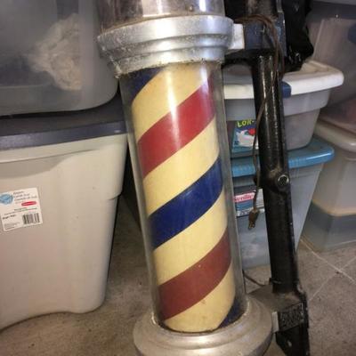 barber pole light 
