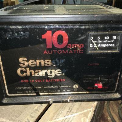 sears 10 amp battery booster 