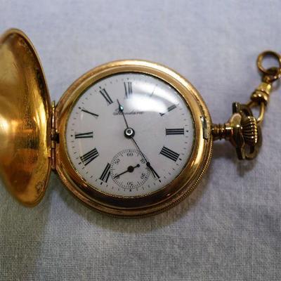 Lot 008-T: Men’s Antique Standard Gold Pocket Watch