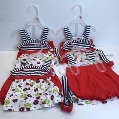 LOT OF 6 BABY OUTFITS