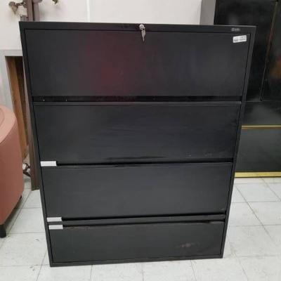Black Lateral Filing Cabinets