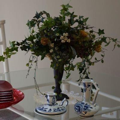 Floral Arrangement, Home Decor, Dishes