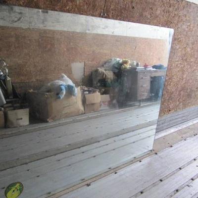 Large plate glass MIRROR 62 X 50