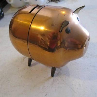 Copper Piggy Bank