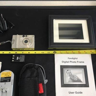 Canon camera and digital photo frame