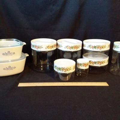 Corning Ware & Pyrex Canisters