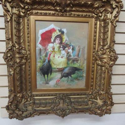 Victorian Painting signed Turnowsky