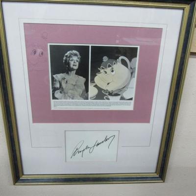 Angela Lansbury Signature