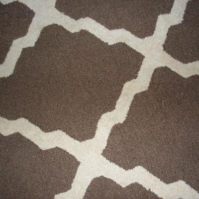 Close up of rug.