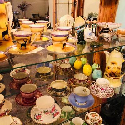 Tea cup and saucer  collection 
