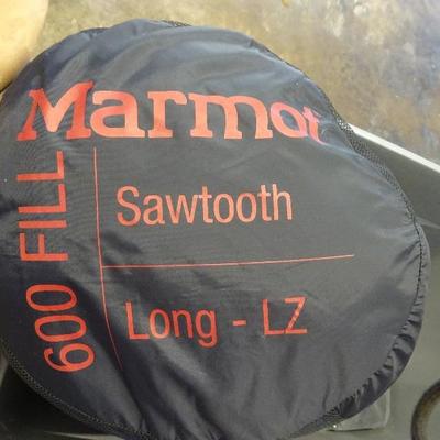 marmot sawtooth down sleeping bag