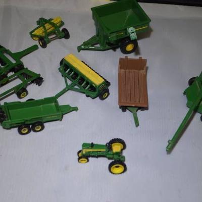 John Deere Tractor Lot- Die Cast Toys