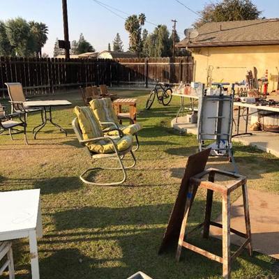Backyard furniture 