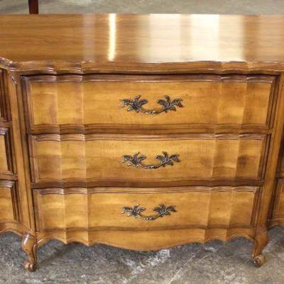 SOLID Mahogany French Provincial Style High Chest and Low Chest
Located Inside â€“ Auction Estimate $200-$400
