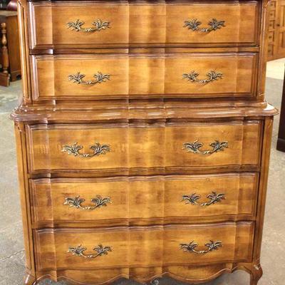 SOLID Mahogany French Provincial Style High Chest and Low Chest
Located Inside â€“ Auction Estimate $200-$400
