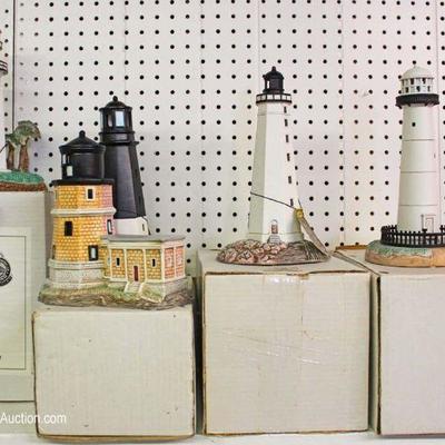 Large Collection of Light Houses with Original Boxes
Located Inside â€“ Auction Estimate $20-$40 each
