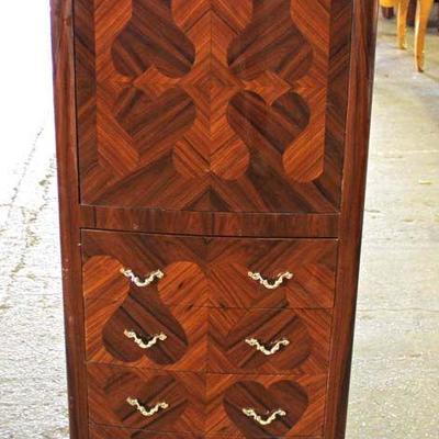 Mahogany French Style Fall Front Desk with 3 Drawers
Located Inside â€“ Auction Estimate $200-$400

