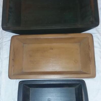 Amish country PA.  wood trays