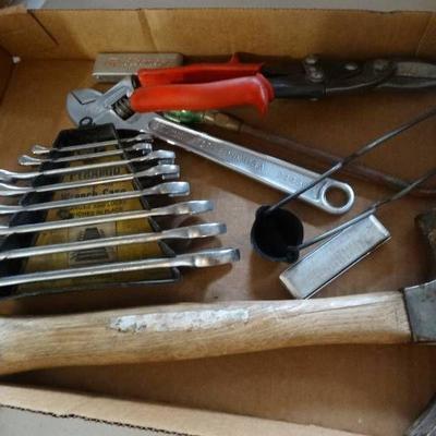 Lot of hand tools.