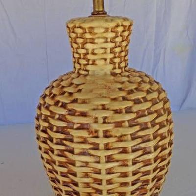 honeycomb style lamp