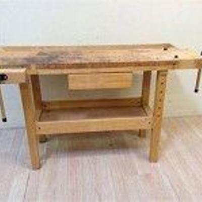 Workman's Bench w/Vice & Dogs Hardware