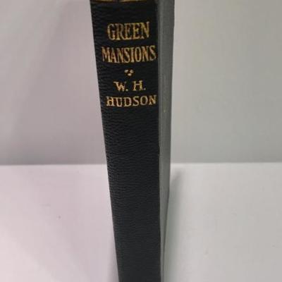Green Mansions written by W. H. Hudson in 1916. A small damaged part on the binding.  
Size-4 1/4 x 6 5/8.