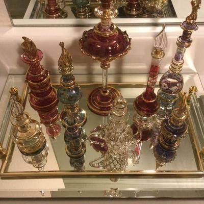Egyptian Perfume Bottles