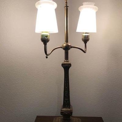 Candelabra Dual Light Lamp