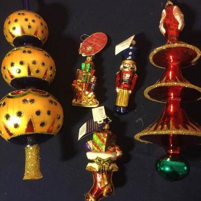 Radko Tree Toppers and More