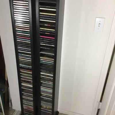 CD Towers (Two, with 75+ CD's)