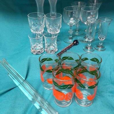 An Assortment of Beverage Glasses!