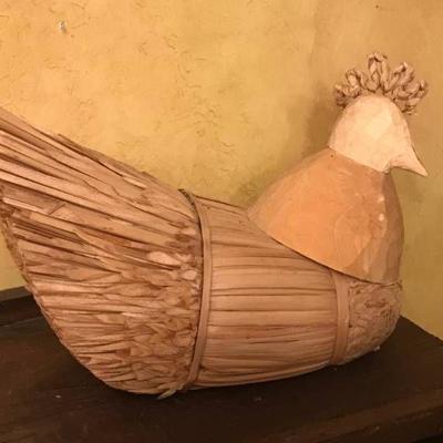 Straw Chicken--perfect addition for the rustic cou ...