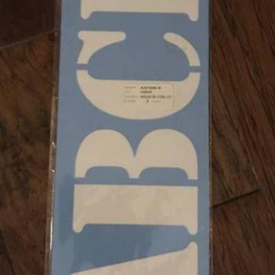Letter Stencil-new in package