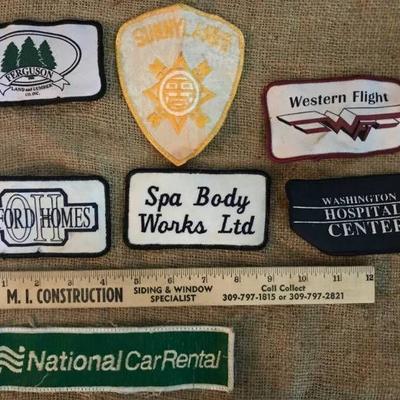 Assortment of Vintage Patches