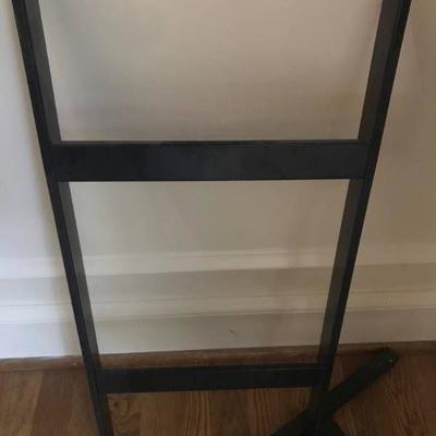 Black metal ladder, perfect project piece