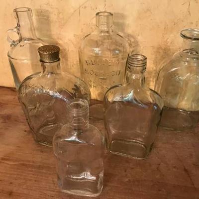 Assortment of Glass Bottles