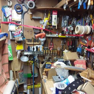 Everything on Pegboard and Work