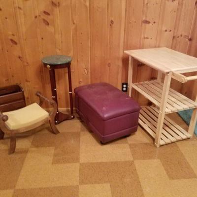 Assorted Small Furniture