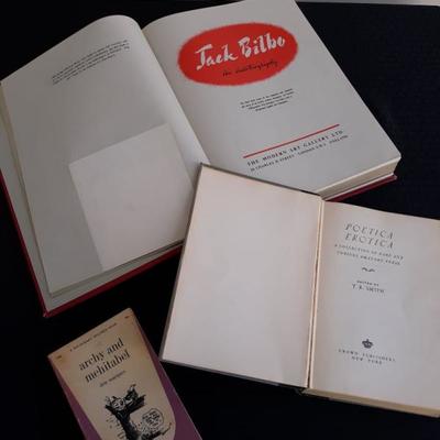 Jack Bilbo autobiography, Archy & Mehitabel & Poetica Erotica books