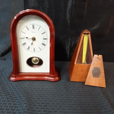 Vintage De Maelzel Metronome & Chester Mantle Clock