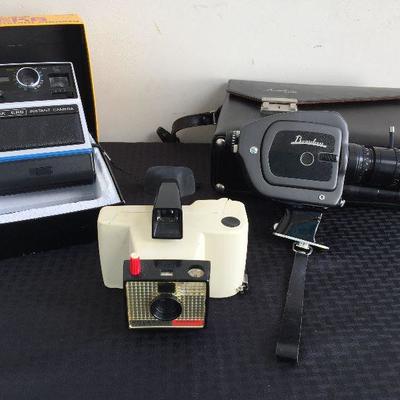 Vintage Kodak, Polaroid, & Beaulieu Cameras