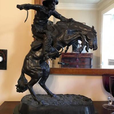 Frederic Remington The Bronco Buster Bronze 