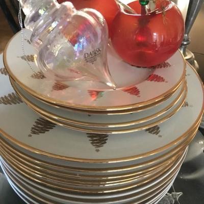 Christmas Dinnerware, Christmas Ornaments