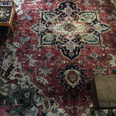 Hand Knotted Wool Room Rug from Gregorian 
