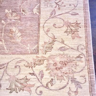 Designer Persian room size rugs, neutral colors