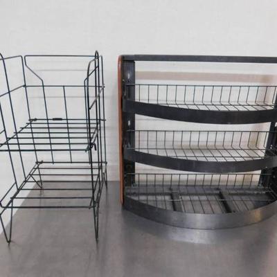 Metal Display Shelf and Wire Frame Shelf